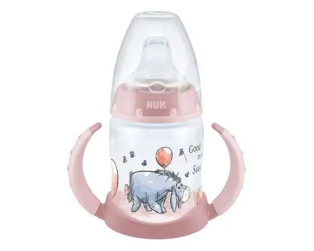 Biberon Nuk Learner First Choice Control Temperatura 150 ml Eeyore Roz 6-18 luni