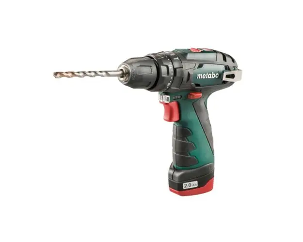 Masina de gaurit si insurubat cu percutie Metabo PowerMaxx SB, 10.8 V, 2 ac., 2.0 Ah