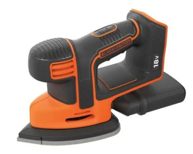 Masina de slefuit fara acumulator Black&Decker BDCDS18N-XJ, Talpa triunghiulara, 18 V