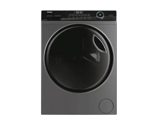 Masina de spalat frontala slim cu uscator HAIER HWD80B14959S8U1S, iRefresh, 8/5 kg, 1400rpm, Clasa A/D (Antracit)