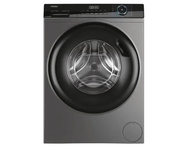 Masina de Spalat Rufe Frontala HAIER HW80-B14939S8, Steam, 8 kg, 1400 rpm, Clasa A (Antracit)