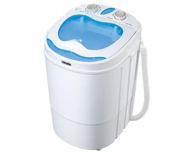Masina de spalat rufe portabila Mesko MS 8053, 3 Kg Spalare, 1kg Stoarcere, 400 W (Alb)