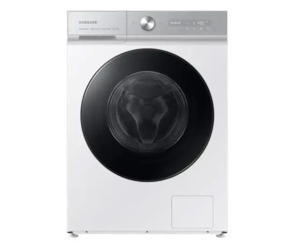 Masina de spalat rufe Bespoke Samsung WW11BB944DGHS7, 11 kg, 1400 RPM, Clasa A, Motor Digital Inverter, AI Ecobubble, AI Wash, AI Control, Bubble Soak (Alb)