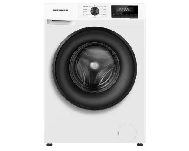 Masina de spalat rufe Slim Heinner HWM-H7014IVSMC+++, 7 kg, 1400 rpm, Clasa C, Motor inverter, Display digital, Blocare acces copii (Alb)