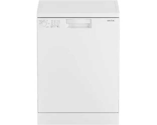 Masina de spalat vase Arctic DFN1532, 13 seturi, 5 programe, Sistem dedurizare, Clasa E, 60 cm (Alb)