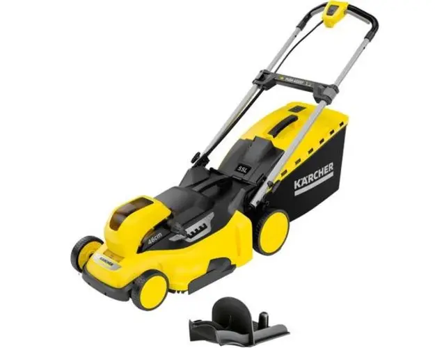 Masina de tuns iarba Karcher LMO, 36V, 2800rpm, Fara acumulatori si incarcator (Negru/Galben)