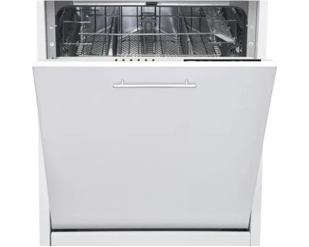Masina de spalat vase incorporabila Heinner HDW-BI6006IE++, 12 Seturi, 6 Programe, AquaStop, Clasa E, 60 cm (Alb)