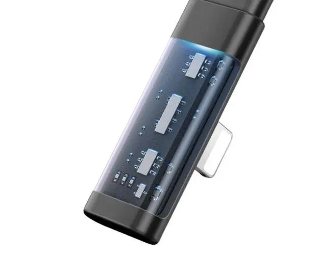 Cablu de date Mcdodo USB - Lightning Dichromatic 90 grade, Fast Charging, LED, 3A, 1.8m, Negru