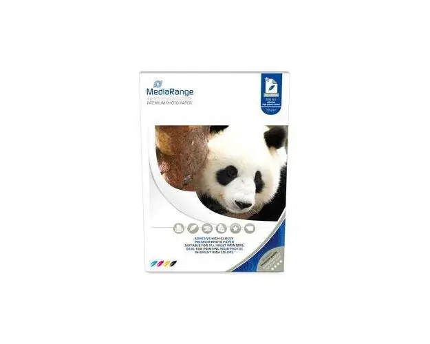 Hartie foto MediaRange A4 inkjet, high-glossy 115g, 50 coli