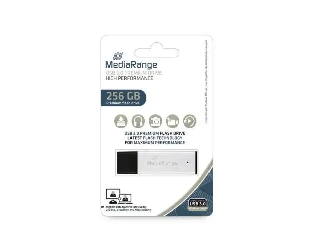 Stick USB MediaRange MR1903, USB 3.0, 256GB