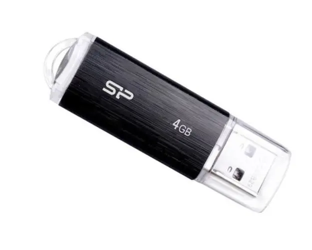 Memorie USB Silicon Power Ultima U02 4GB USB 2.0 Black