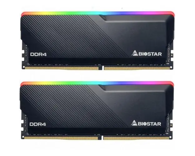 Memorii Biostar Gaming X RGB 16GB(2x8GB) DDR4 3200MHz CL18 Dual Channel Kit