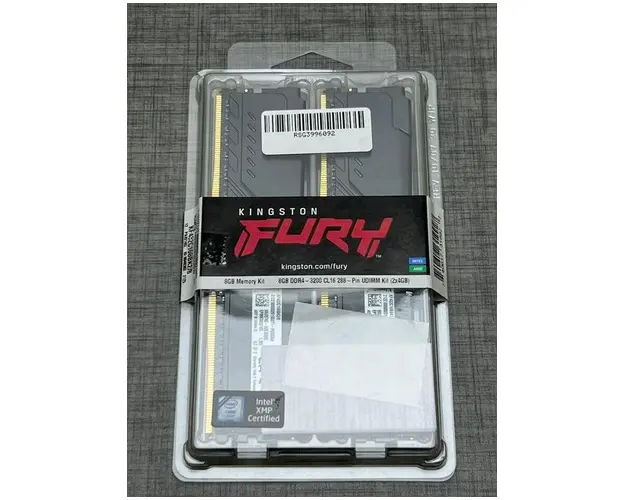 Memorii Kingston FURY Beast 8GB(2x4GB) DDR4 3200MHz CL16 Dual Channel Kit