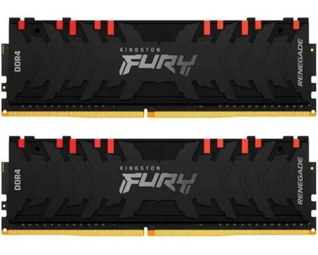Memorii Kingston Fury Renegade RGB 16GB(2x8GB), DDR4-3600Mhz, CL16, Dual Channel