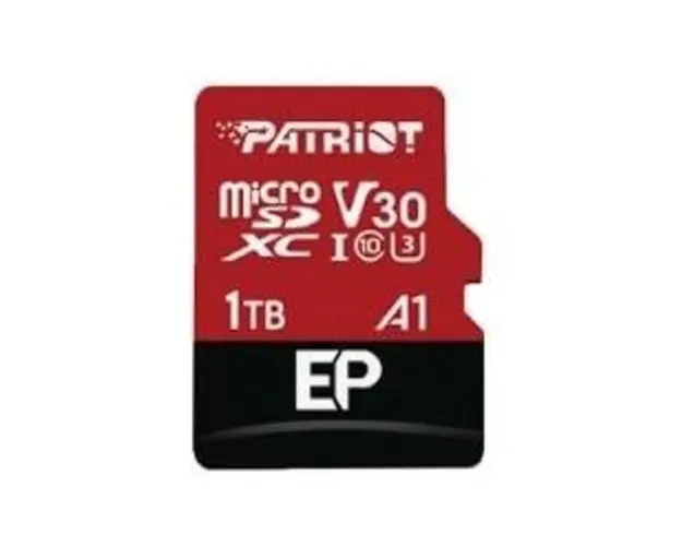 Card de memorie Patriot EP Pro, 1TB, microSDXC, Clasa 10, A1, V30, UHS-I U3