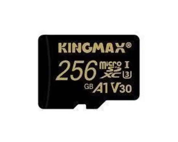 Card de memorie Kingmax PRO MAX, 256GB, microSDXC, UHS-I U3, V30, A1