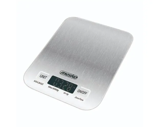 Cantar de bucatarie Mesko MS 3169 WHITE, 5 kg (Alb/Argintiu)