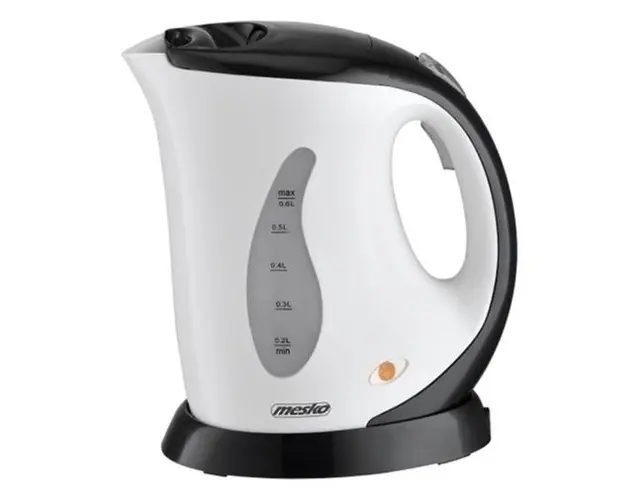 Fierbator apa Mesko MS 1236c, 760 W, 0.6 L (Alb/Negru)