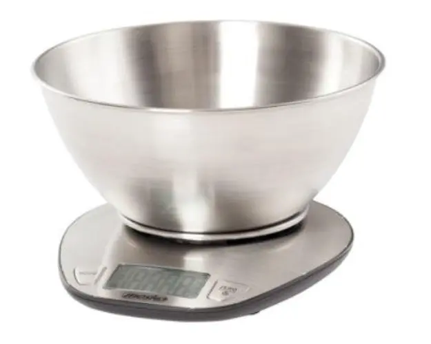Cantar de bucatarie Mesko MS 3152, 5 kg, LCD (Argintiu)