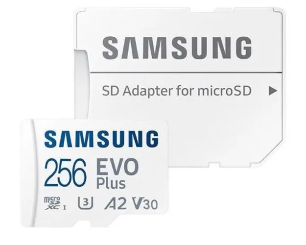 Card de memorie Card memorie Samsung EVO Plus, MicroSDXC, 256GB + Adaptor SD