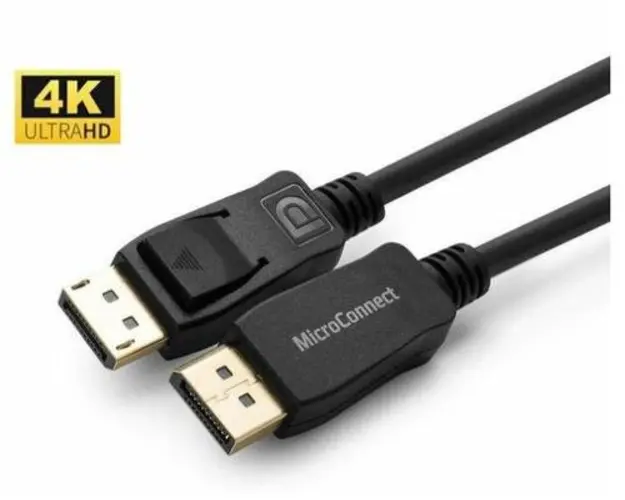 Cablu MicroConnect DP-MMG-180, DisplayPort 1.2, 1.8m (Negru)