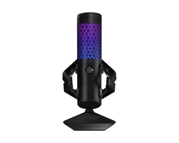 Microfon ASUS ROG Carnyx, iluminare RGB, USB-A (Negru)