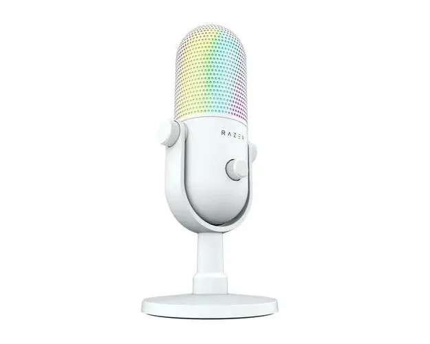 Microfon Razer Seiren V3 Chroma RGB, Cu fir (Alb)