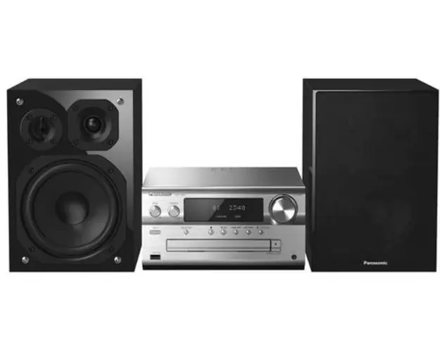 Sistem audio Hi-Fi Panasonic SC-PMX92EG-S, High-Res, 120W, Bluetooth, USB (Negru/Argintiu)