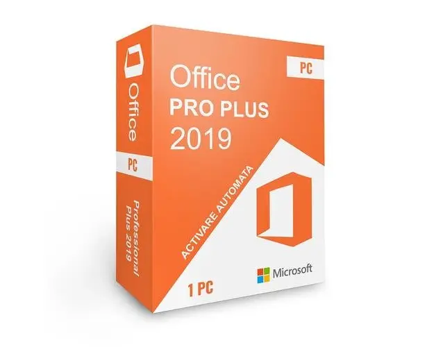Licenta Electronica Microsoft Office 2019 Professional Plus Retail ESD, activare online