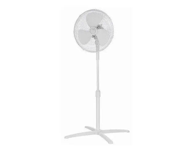 Ventilator cu picior Midea FS40-21M, 40 W, 3 viteze, 40 cm, Oscilatie (Alb)