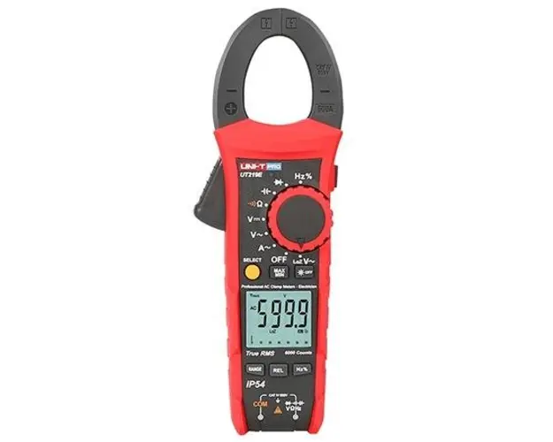 Clampmetru UNI-T PRO UT219E, 600V/600A, Display LCD cu iluminare din spate 