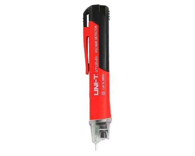Tester tensiune UNI-T UT12D-EU , Lanterna, Semnalizare prin alarma sonora si dioda LED