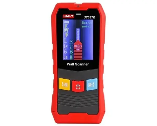 Multimetru UNI-T UT387E METAL WALL SCANNER, baterie litiu-ion de 300 mAh, display 2.4inch