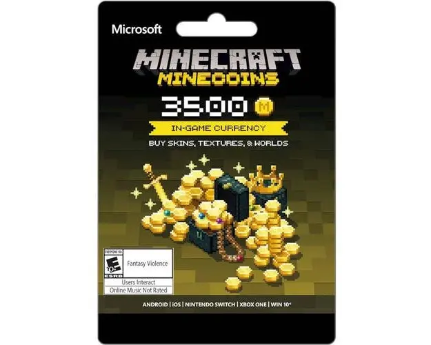 Joc Microsoft MINECRAFT MINECOINS ESD 3500 COINS (PC)