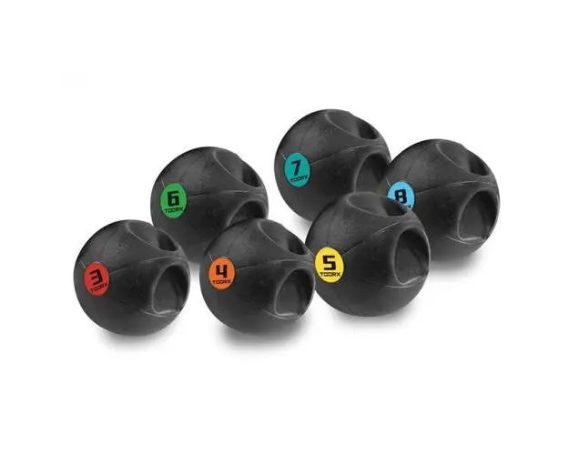 Minge medicinala cu manere TOORX 7 Kg