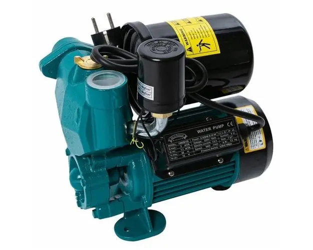 Mini Hidrofor Micul Fermier 1AWZB125 putere 370 W, 3000 rpm, 22 m, 2 L, 2.2 mc/h (Albastru)