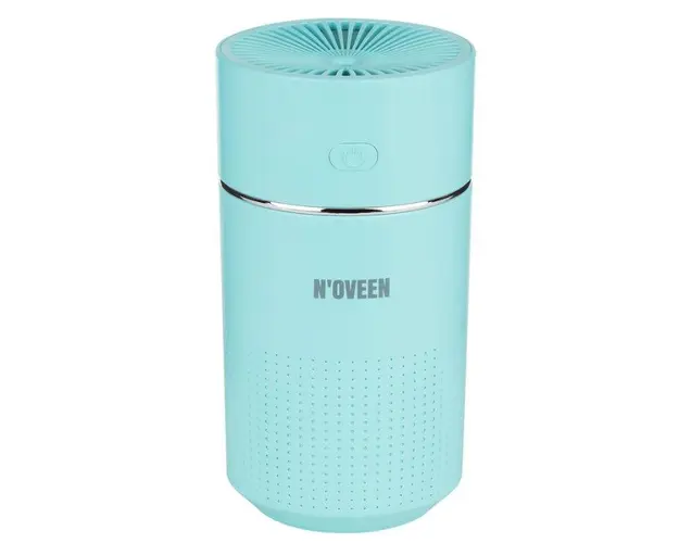 Mini umidificator de aer Noveen MUH261 Blue, Ultrasunete si ionizare, 360 ml, Putere 2.25 W (Albastru)