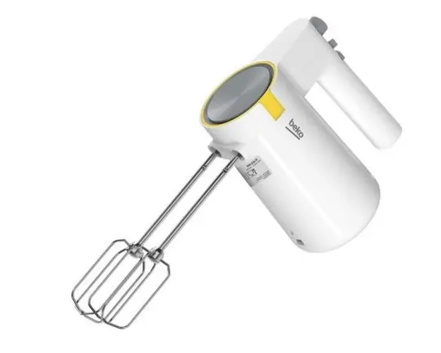 Mixer Beko HMM62404W, 425 W, 1350 RPM, 5 trepte de viteza, Functie Turbo (Alb)
