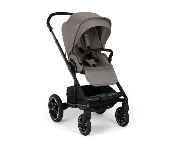 Carucior Nuna Mixx Next Granite, 0 - 22kg, pliabil, husa de ploaie (Negru/Gri) 