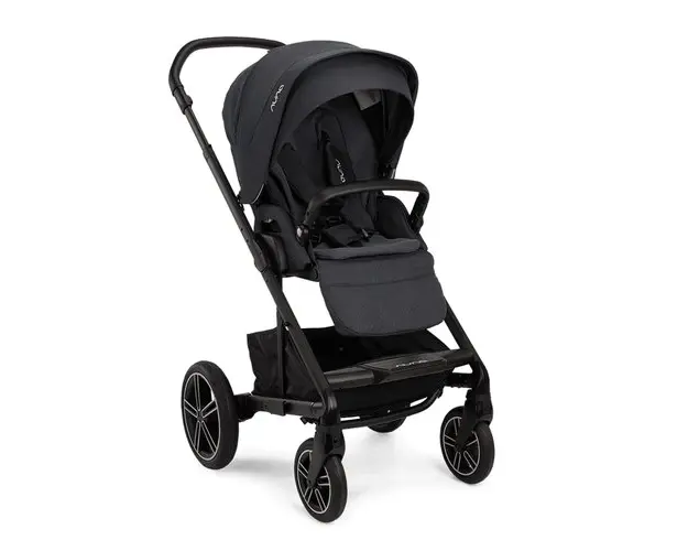 Carucior Nuna MIXX next Ocean, 0 - 22kg, pliabil, husa de ploaie (Negru)