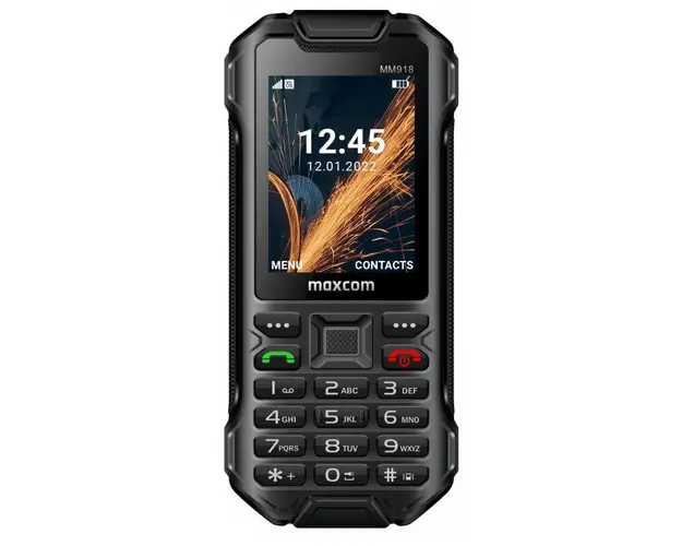 Telefon mobil Maxcom Strong, Dual SIM IP68, 4G (Negru)