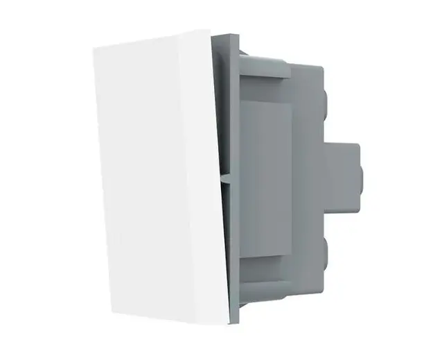 Modul Intrerupator Simplu Mecanic si Cap Scara LIVOLO (Alb)
