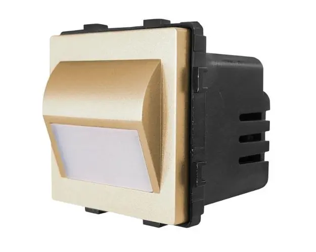 Modul Lampa de Veghe LED cu Lumina Calda LUXION (Auriu)