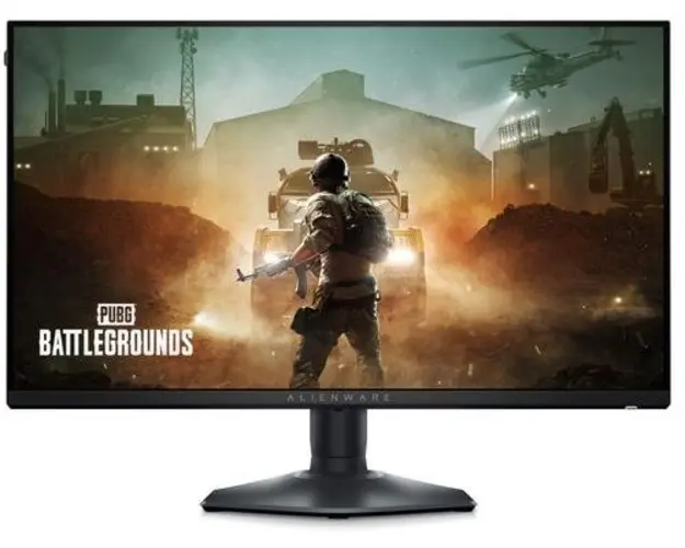 Monitor Gaming Fast IPS LED Dell 24.5inch AW2523HF, Full HD (1920 x 1080), HDMI, DisplayPort, AMD FreeSync, Pivot, 360 Hz, 0.5 ms (Negru) 