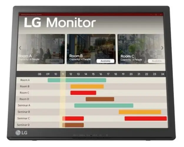 Monitor TN LED LG 17inch 17BR30T-B, SXGA (1280 x 1024), VGA, 75 Hz, 5 ms (Negru)