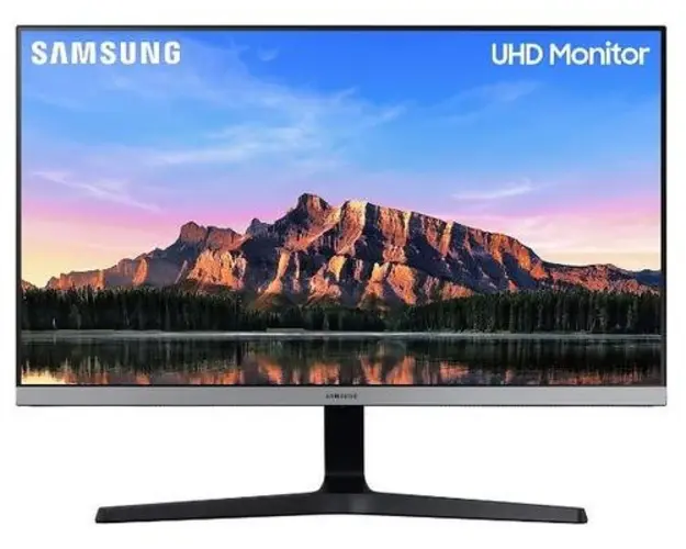 Monitor IPS LED Samsung 28inch LU28R550UQPXEN, Ultra HD (3840 x 2160), HDMI, DisplayPort, AMD FreeSync (Negru) 
