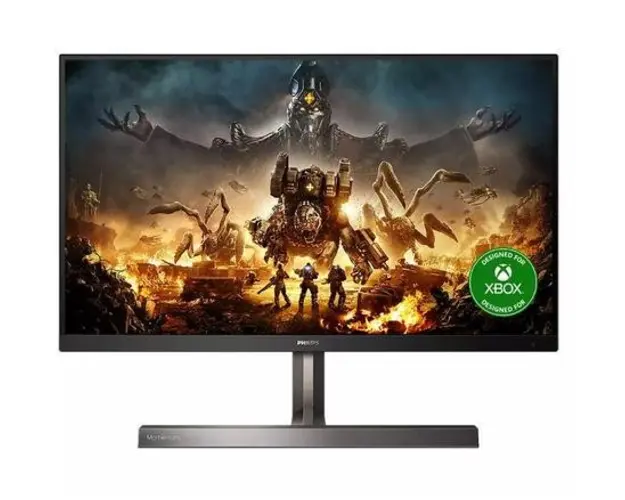 Monitor IPS LED Philips 31.5inch 329M1RV, Ultra HD (3840 x 2160), HDMI, DisplayPort, AMD FreeSync™ Premium, Ambiglow, Boxe, 144 Hz, 1 ms (Negru)