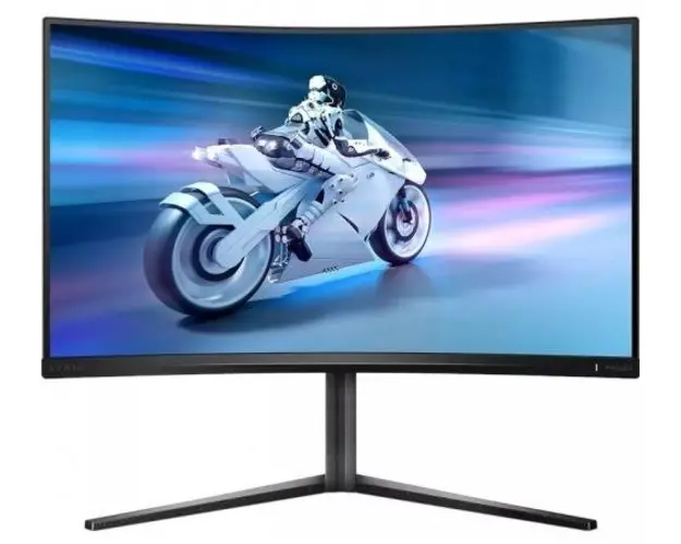 Monitor Gaming VA LED Philips 31.5inch 32M2C5500W/00, QHD (2560 x 1440), HDMI, DisplayPort, Ecran Curbat, 240 Hz, 0.5 ms (Negru)