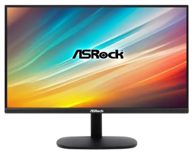 Monitor Gaming IPS LED ASRock 24.5inch CL25FF, Full HD (1920x1080), VGA, HDMI, 100 Hz, 1 ms (Negru)