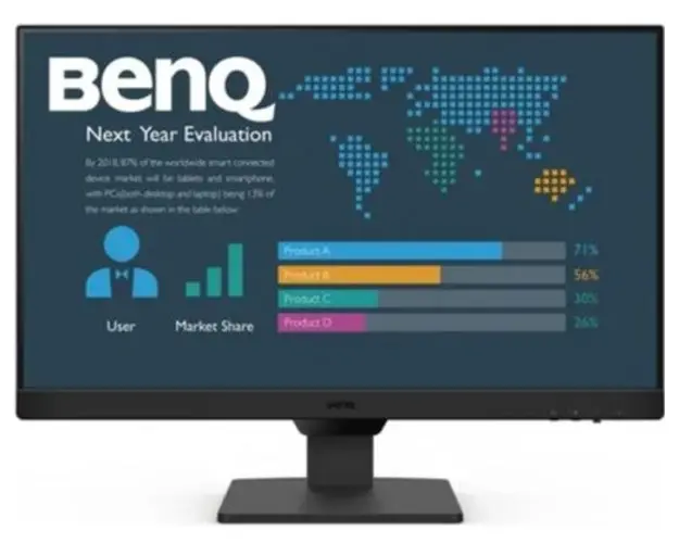 Monitor IPS LED BenQ 23.8inch BL2490, Full HD (1920 x 1080), HDMI, DisplayPort, Boxe (Negru)